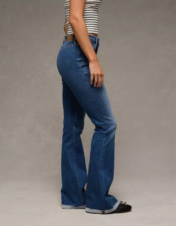 American Eagle AE Next Level Super High-Waisted Flare Jean