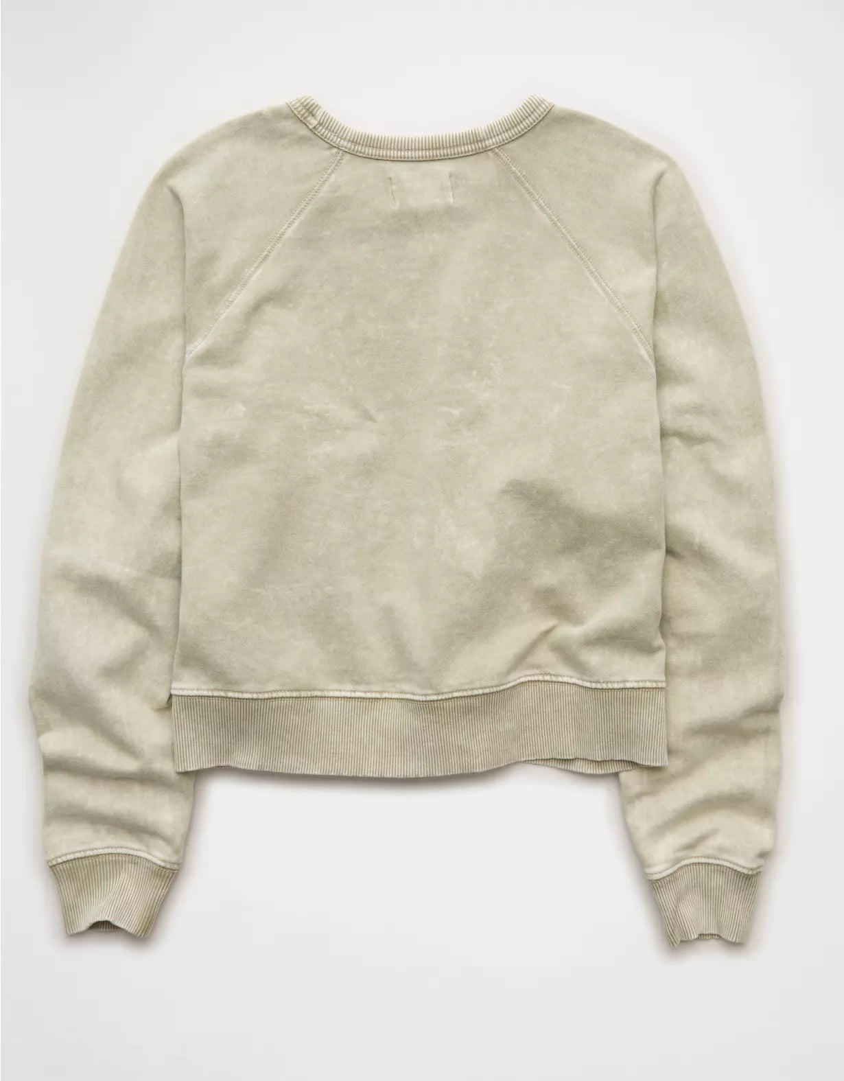 American Eagle AE Cropped Raglan Sweatshirt