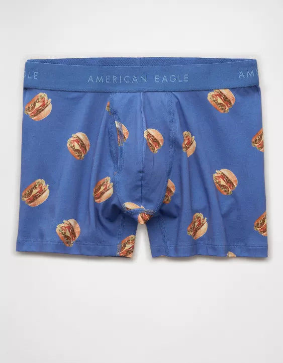 American Eagle AEO Men's Hamburger 4.5″ Classic Boxer Brief