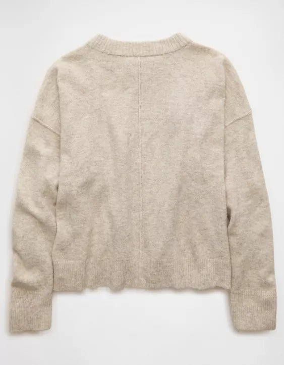 American Eagle AE Whoa So Soft Valentine's Day Sweater