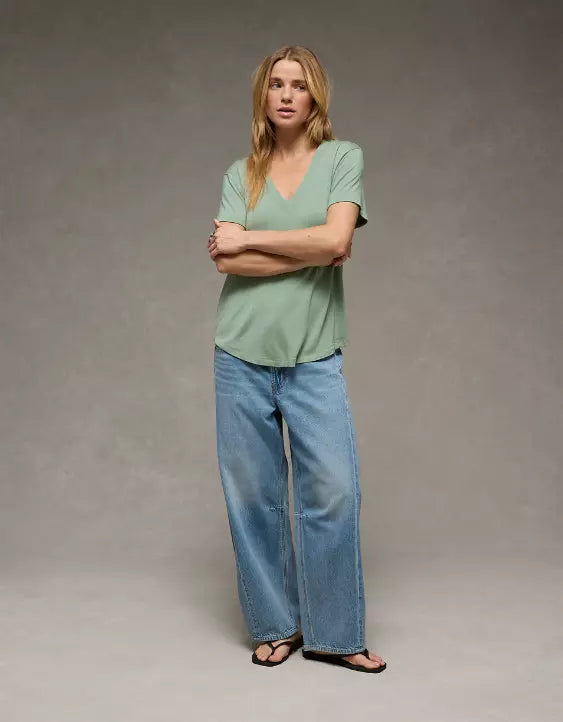 American Eagle AE Soft & Sexy V-Neck T-Shirt