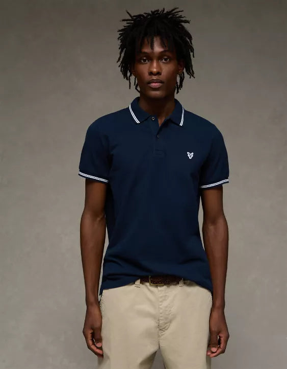 American Eagle AE Slim Fit Stretch Polo Shirt