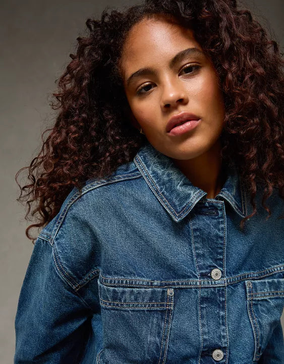 American Eagle AE Swing Denim Jacket