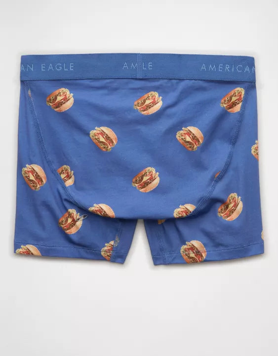 American Eagle AEO Men's Hamburger 4.5″ Classic Boxer Brief