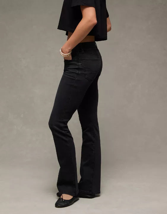 American Eagle AE Next Level Low-Rise Kick Bootcut Jean