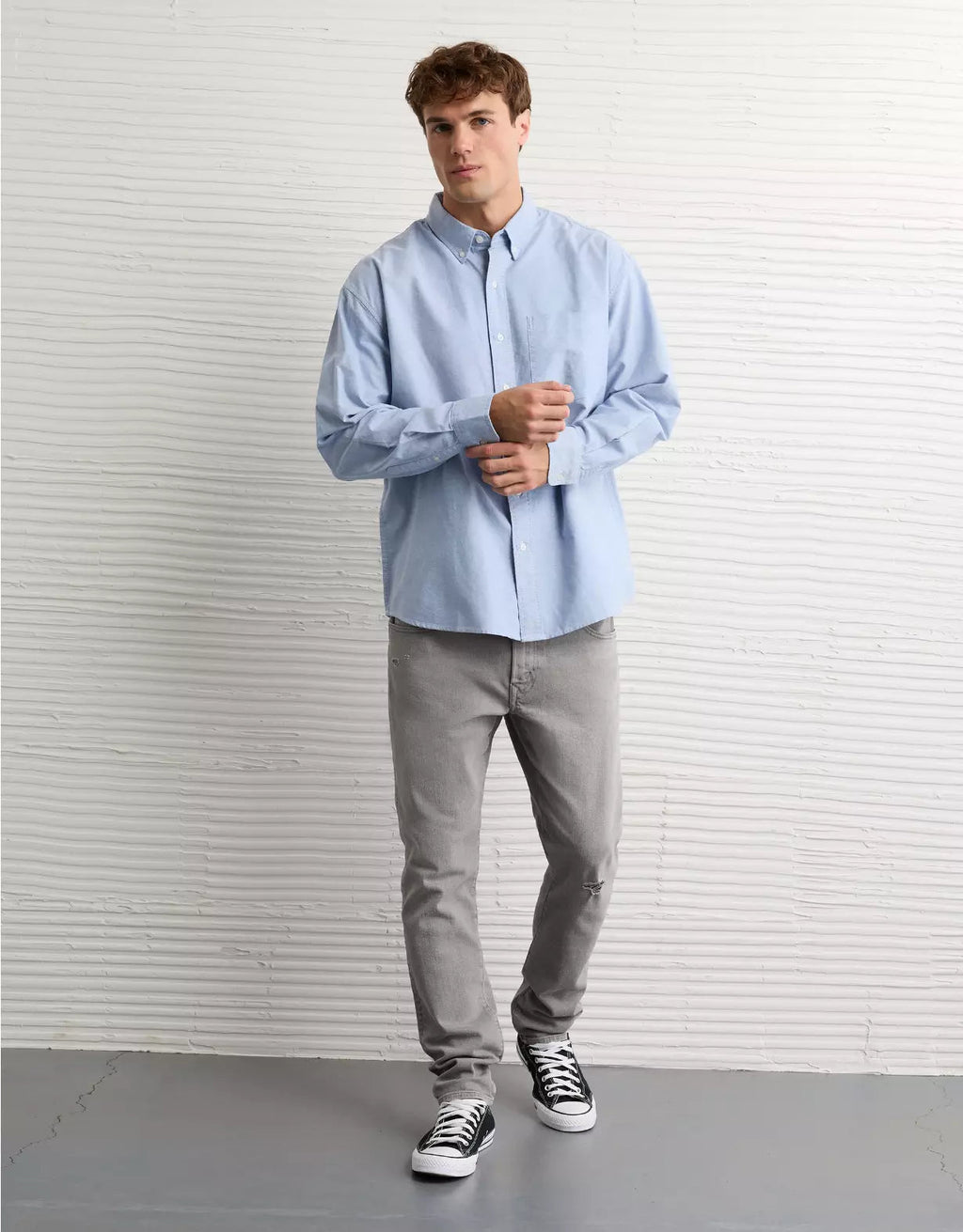 American Eagle AE EasyFlex Ripped Athletic Skinny Jean