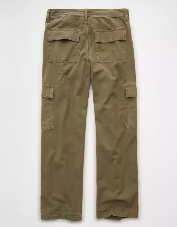 American Eagle AE Low-Rise Baggy Straight Cargo Pant