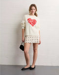 American Eagle AE Whoa So Soft Valentine's Day Sweater