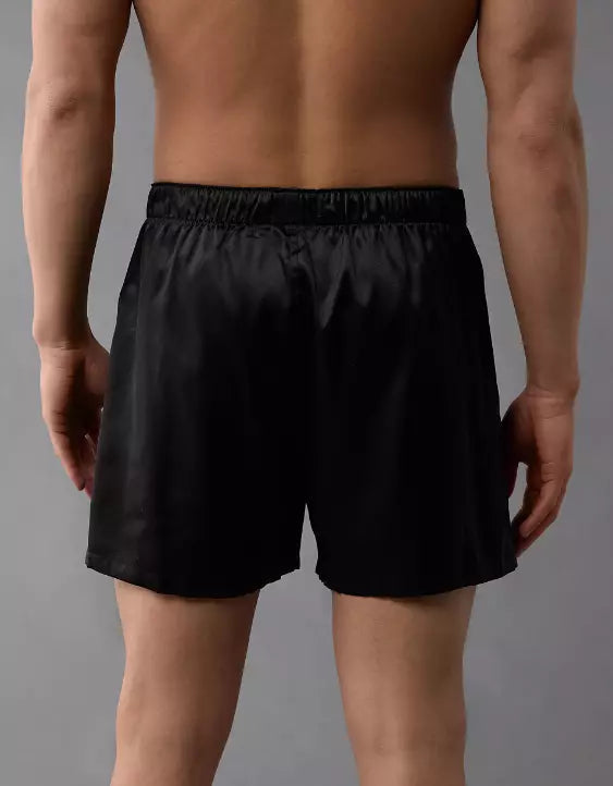American Eagle AEO Men's Satin Pocket Boxer Short