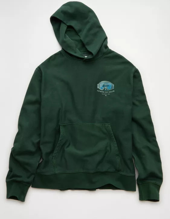 American Eagle AE Snoopy Graphic Fleece Hoodie