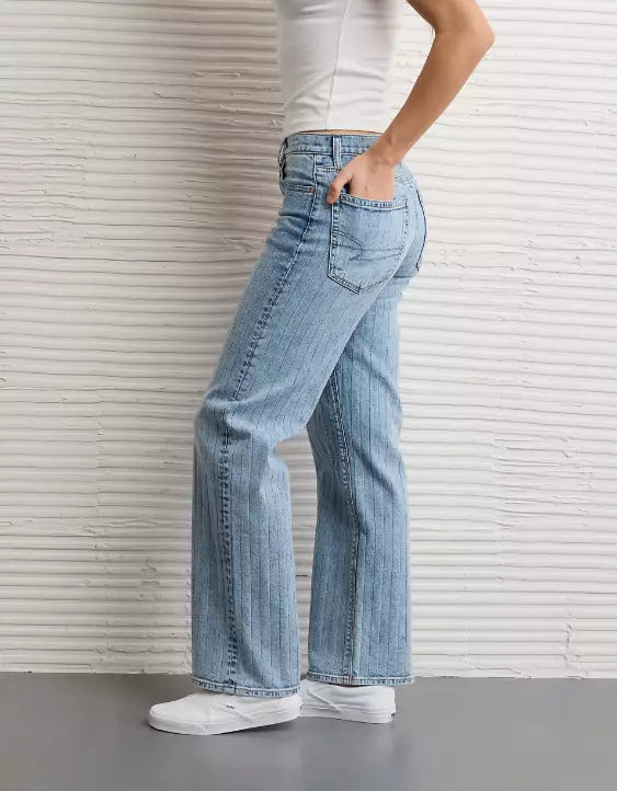 American Eagle AE Stretch High-Waisted Stovepipe Jean