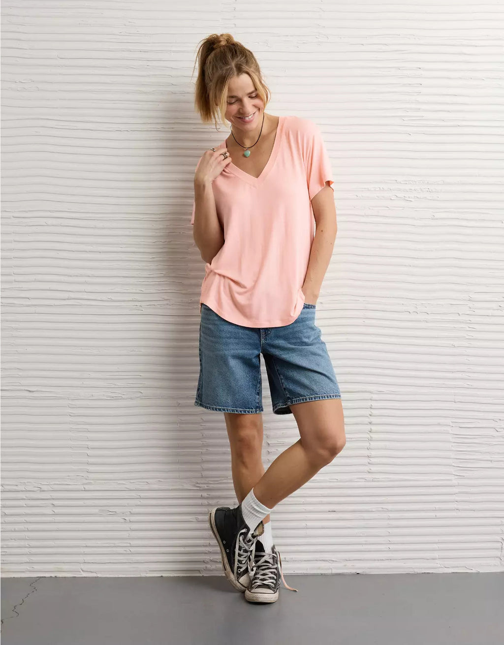 American Eagle AE Soft & Sexy V-Neck T-Shirt
