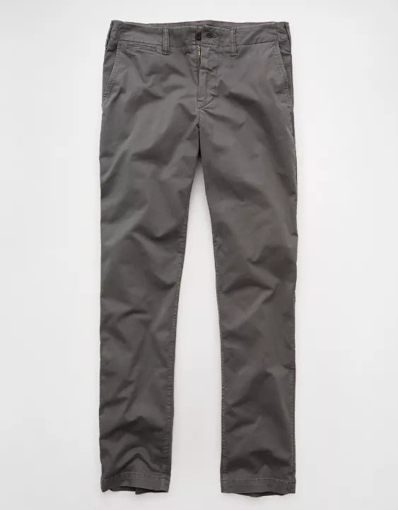 American Eagle AE Flex Original Straight Lived-In Khaki Pant
