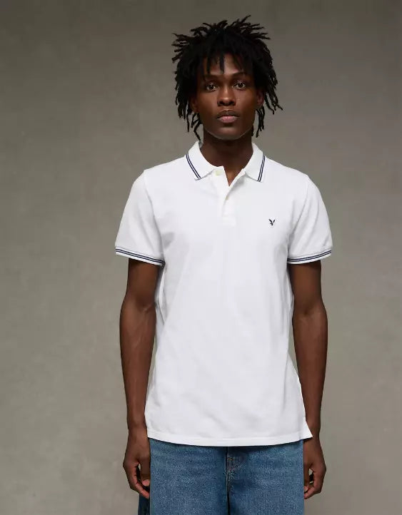American Eagle AE Slim Fit Stretch Polo Shirt